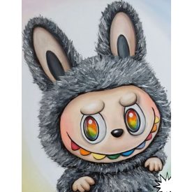 Élményfestés gyermekeknek-Labubu