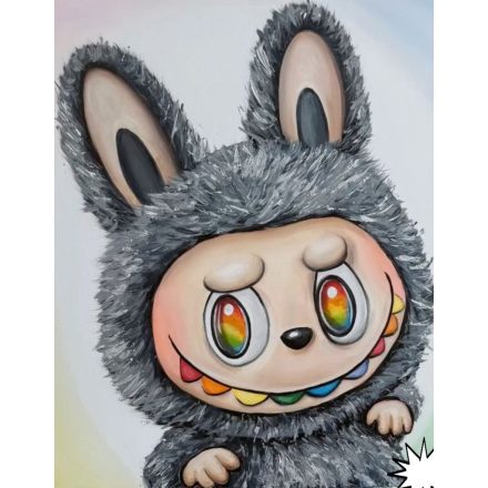 Élményfestés gyermekeknek-Labubu