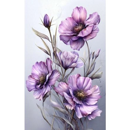 Élményfestés-Lila harmónia