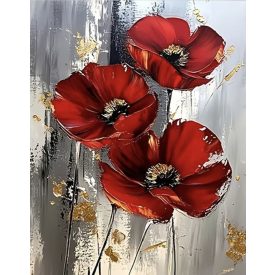 Élményfestés-Pipacsok